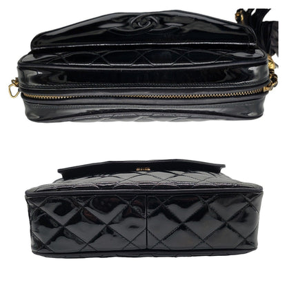 Chanel Vintage Patent Leather Crossbody Bag