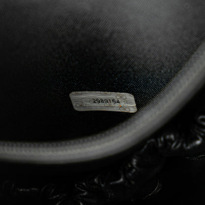 Black Chanel CC Caviar Vanity Case