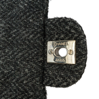 Chanel Sac Medium Strass Embellished Tweed Single Flap