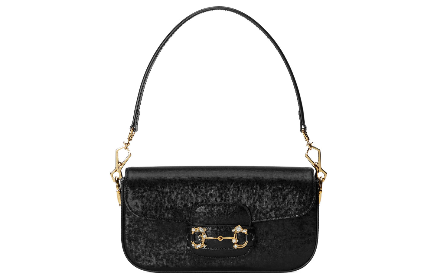 (WMNS) Gucci Horsebit 1955 Small Shoulder Bag 'Black' 735178-AACPL-1081