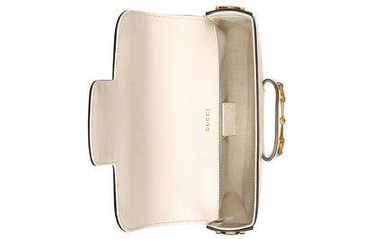 (WMNS) Gucci Horsebit 1955 Retro Shoulder Messenger Bag 'Cream White' 658574-18YSG-9068