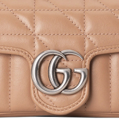 (WMNS) Gucci GG Marmont Super Mini Bag 'Camelia' 476433-DTD5N-2754
