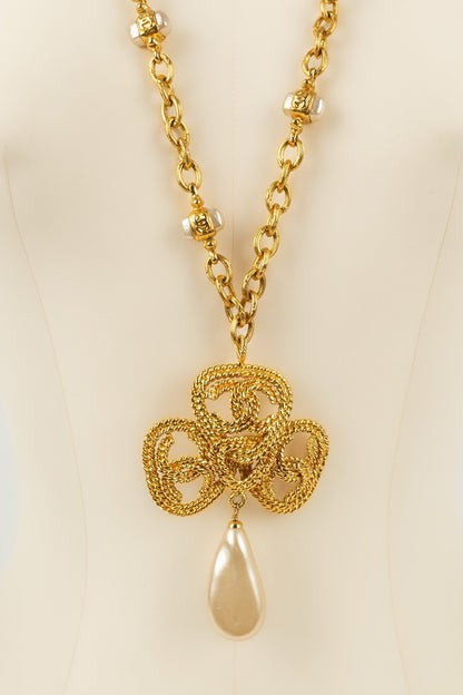 Collier pendentif Chanel 1990s