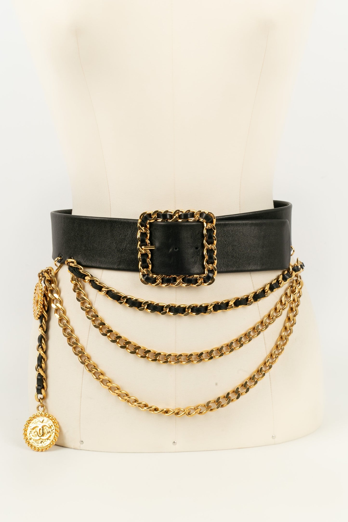 Ceinture en cuir Chanel