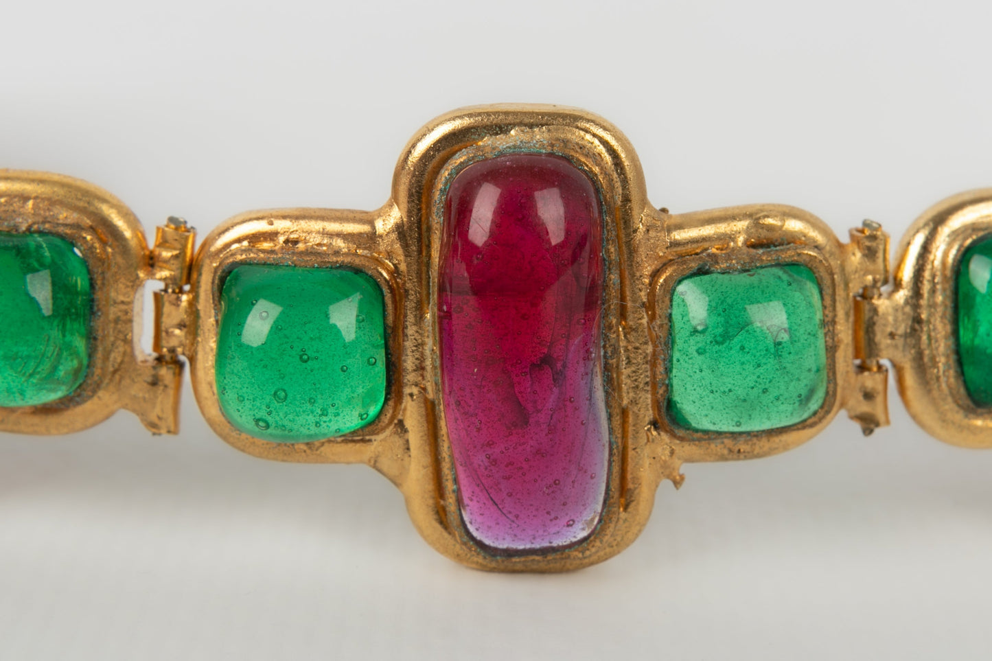 Bracelet en pte de verre Chanel