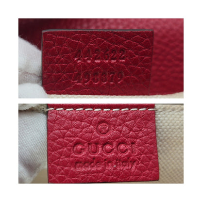 Gucci Calfskin Small GG Marmont Top Handle Bag