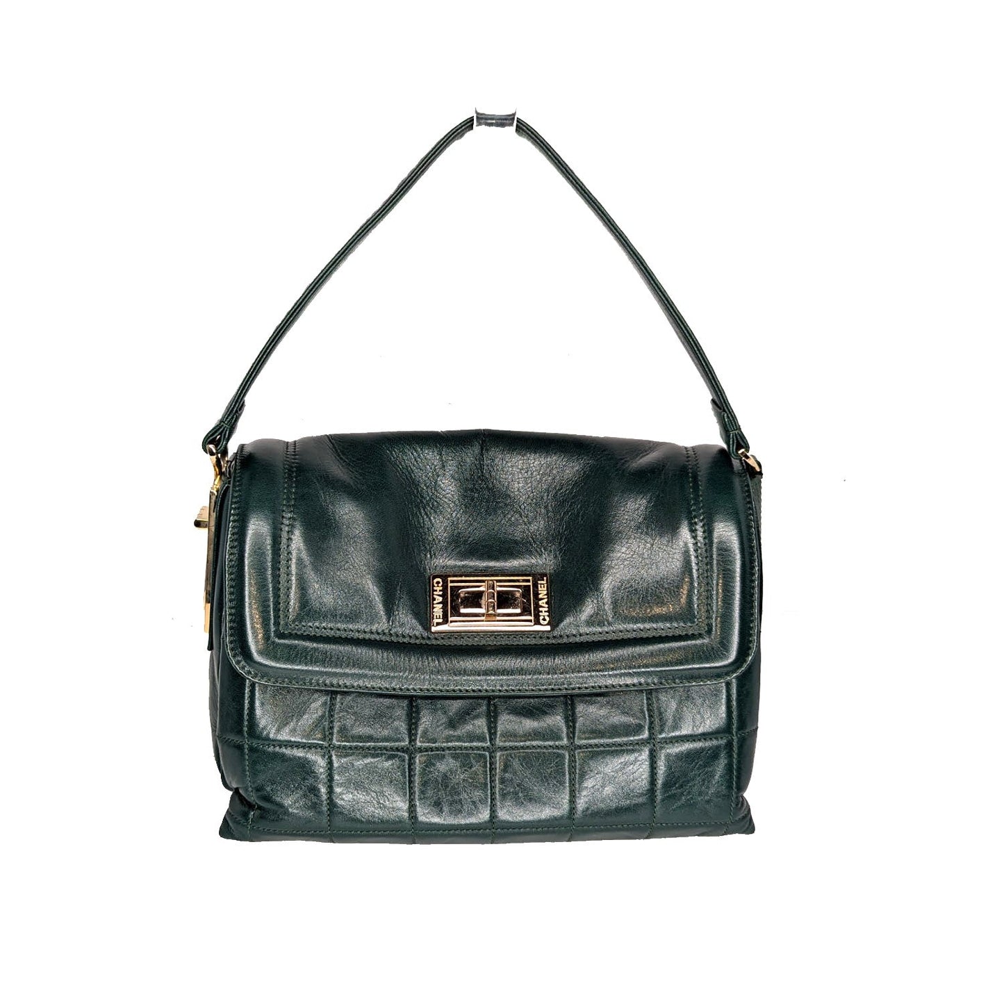 Chanel Vintage Square Quilted Mademoiselle Flap Bag