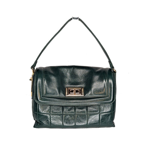 Chanel Vintage Square Quilted Mademoiselle Flap Bag