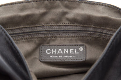 Chanel Black Rock and Chain Shoulder Bag