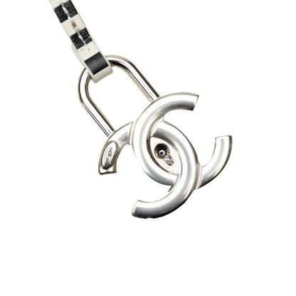Chanel Canvas CC Filigree Chain Shoulder Bag