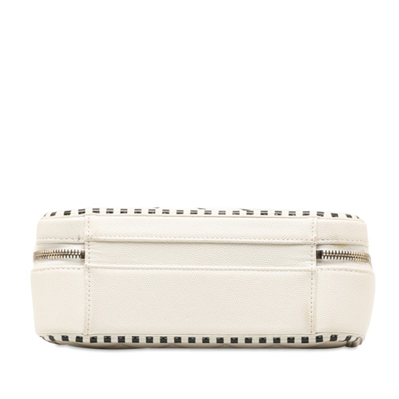 Chanel Canvas CC Filigree Chain Shoulder Bag