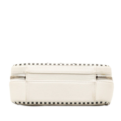 Chanel Canvas CC Filigree Chain Shoulder Bag
