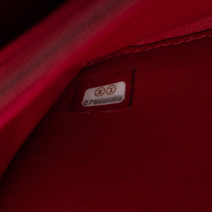 Chanel Canvas CC Filigree Chain Shoulder Bag