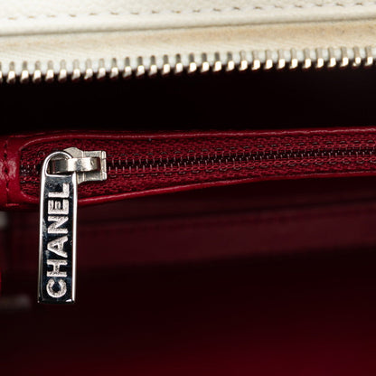 Chanel Canvas CC Filigree Chain Shoulder Bag