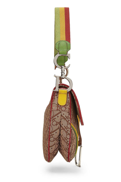Dior, Rasta Trotter Saddle Bag, Multi