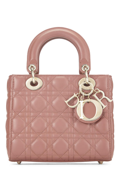 Dior, Pink Cannage Lambskin My ABCDior Lady Dior Small, Pink