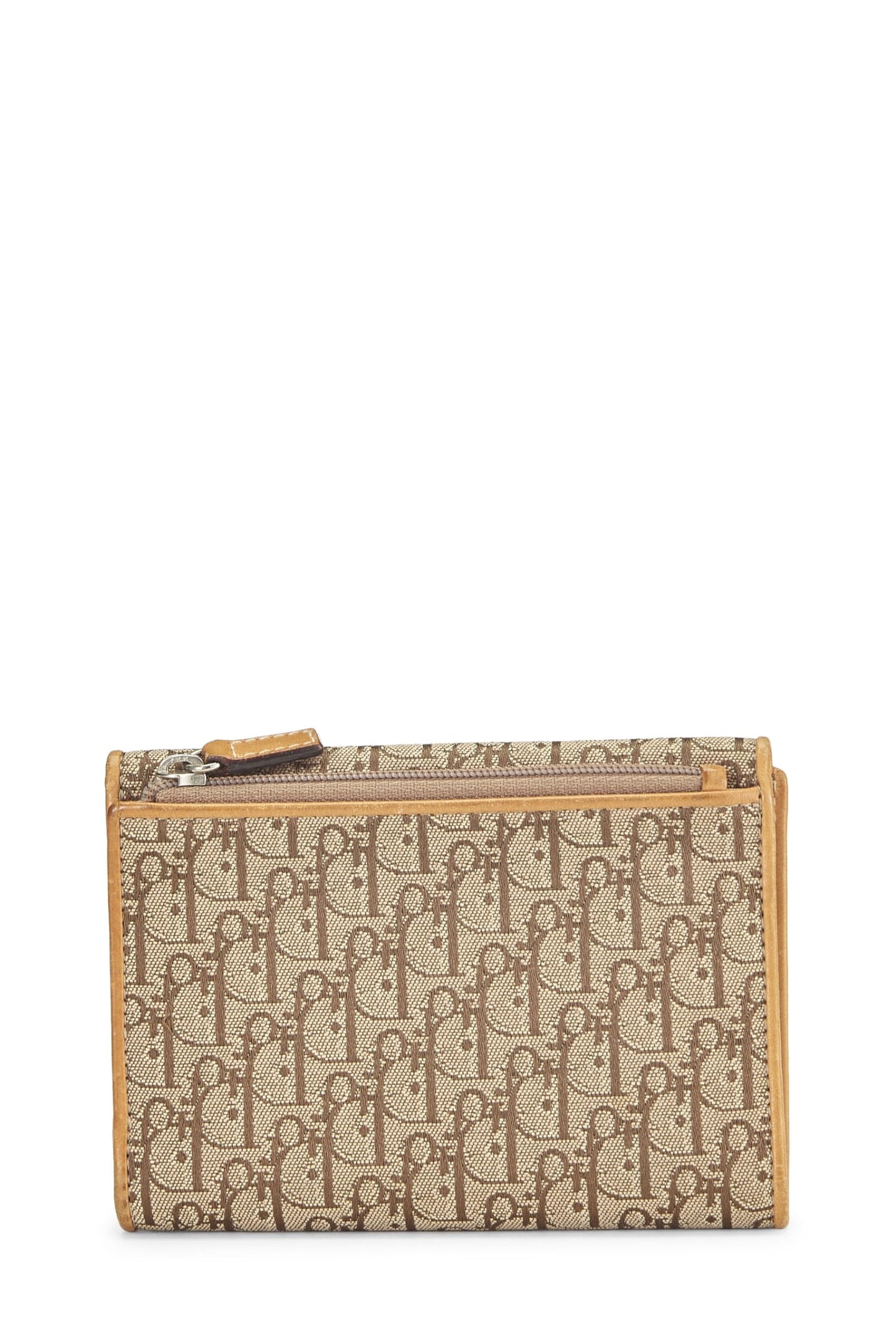 Dior, Beige Trotter Canvas Wallet, Beige