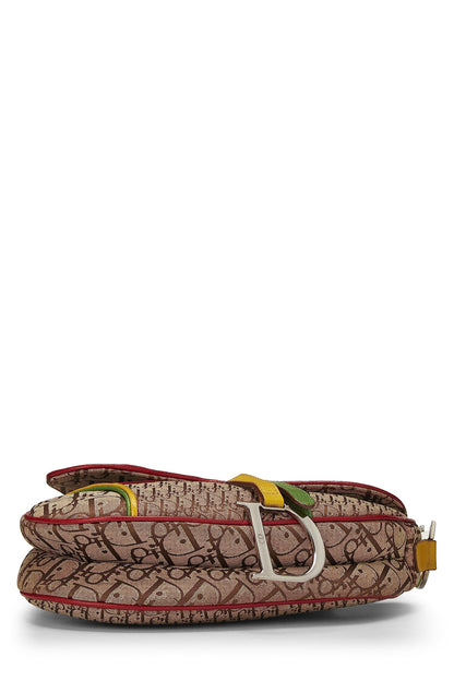 Dior, Rasta Trotter Saddle Bag, Multi