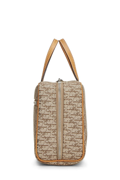 Dior, Beige Trotter Canvas Handbag Small, Beige