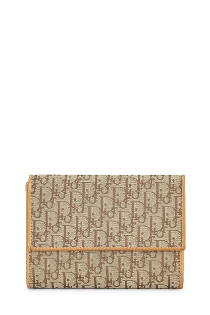 Dior, Beige Trotter Canvas Wallet, Beige