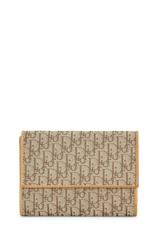 Dior, Beige Trotter Canvas Wallet, Beige