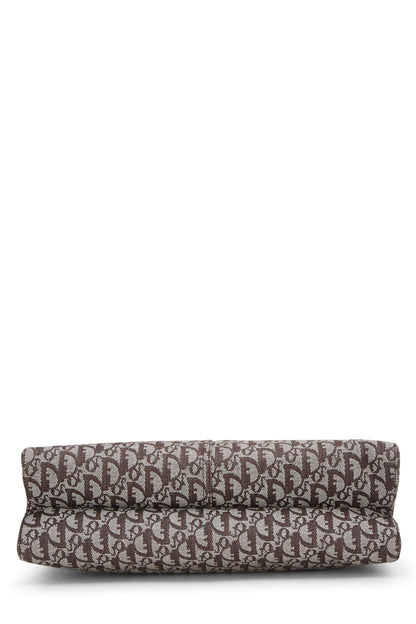 Dior, Brown Trotter Canvas Handbag, Brown