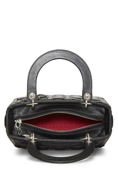 Dior, Black Cannage Quilted Lambskin Lady Dior Medium, Black