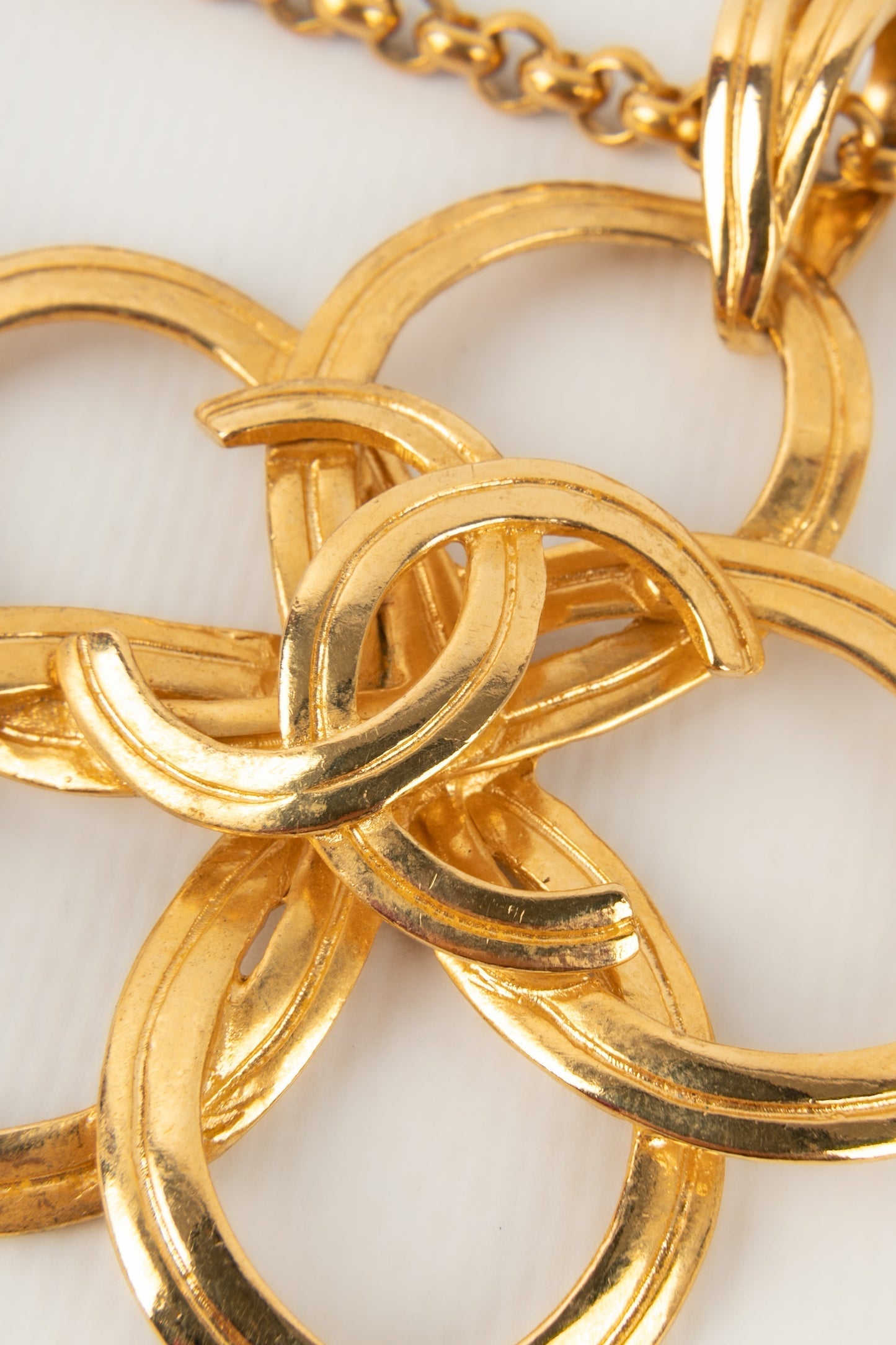Collier pendentif Chanel Printemps 1996