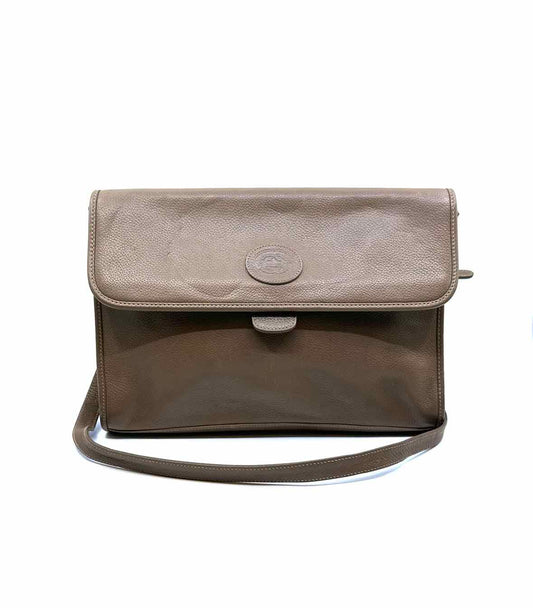 GUCCI Beige Leather Solid Handbag