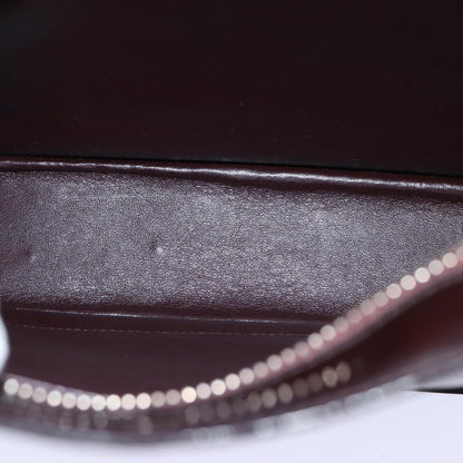 CHANEL COCO Mark Hand Bag Enamel Brown CC 83416
