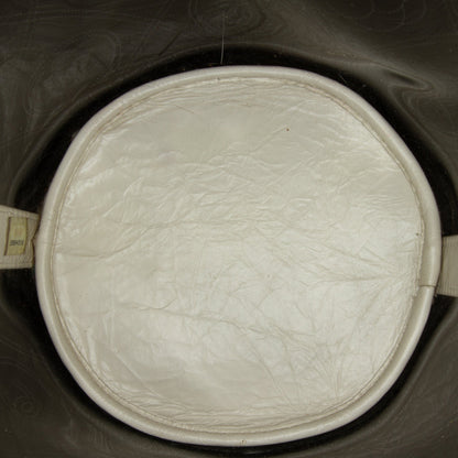 Chanel Sac Crumpled Calfskin PVC Camellia Bucket