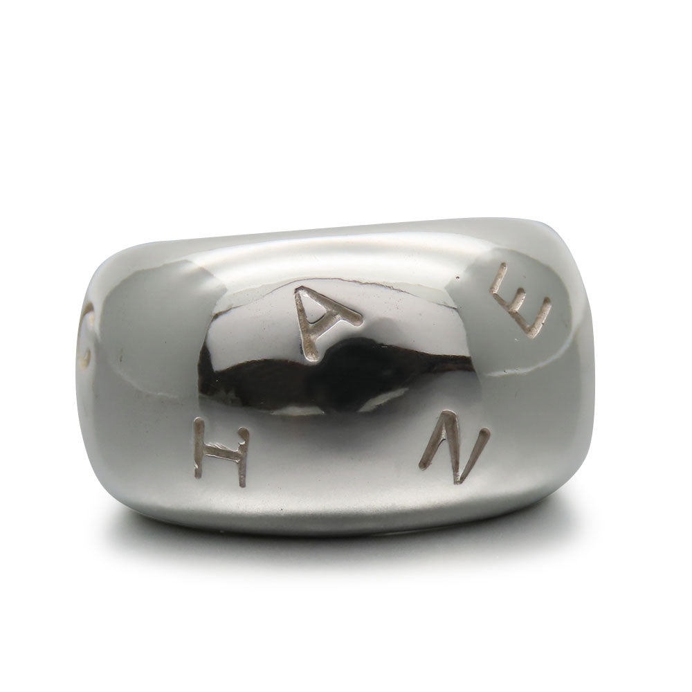 Chanel Silver Ring 925 Size 11