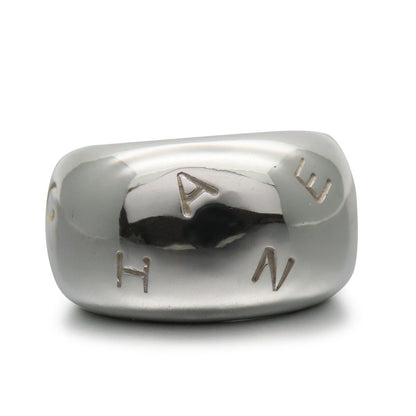 Chanel Silver Ring 925 Size 11