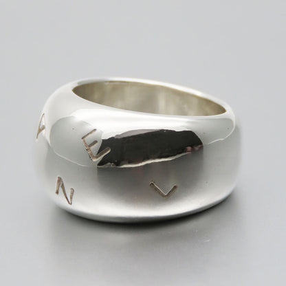 Chanel Silver Ring 925 Size 11