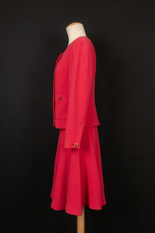 Ensemble tailleur rose Chanel