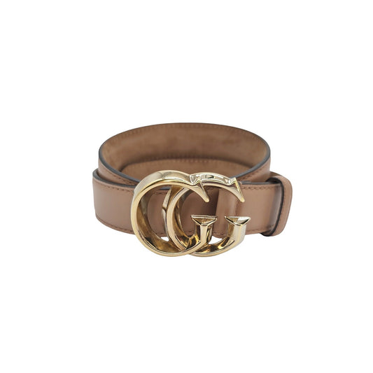 Gucci Calfskin Double G Belt Size 80/32