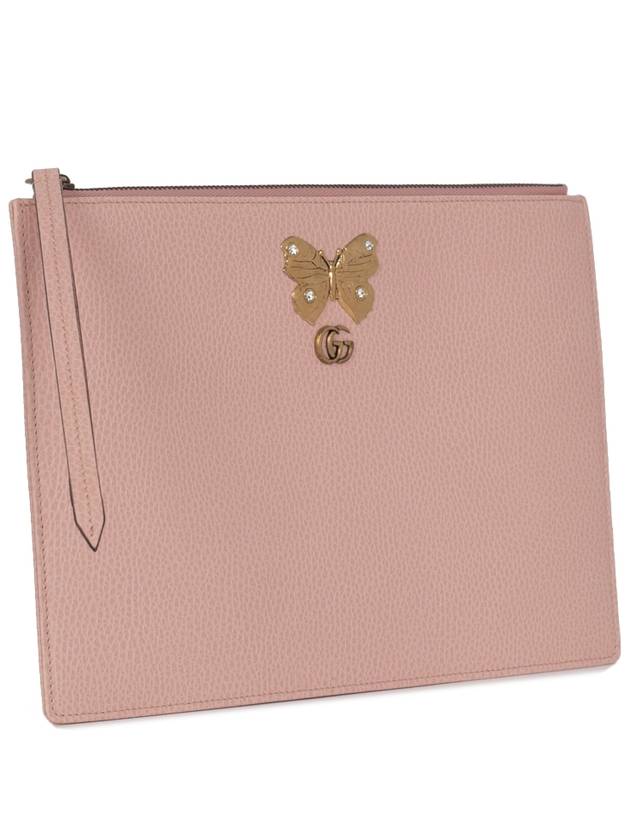 Gucci Butterfly Clutch Bag Pink