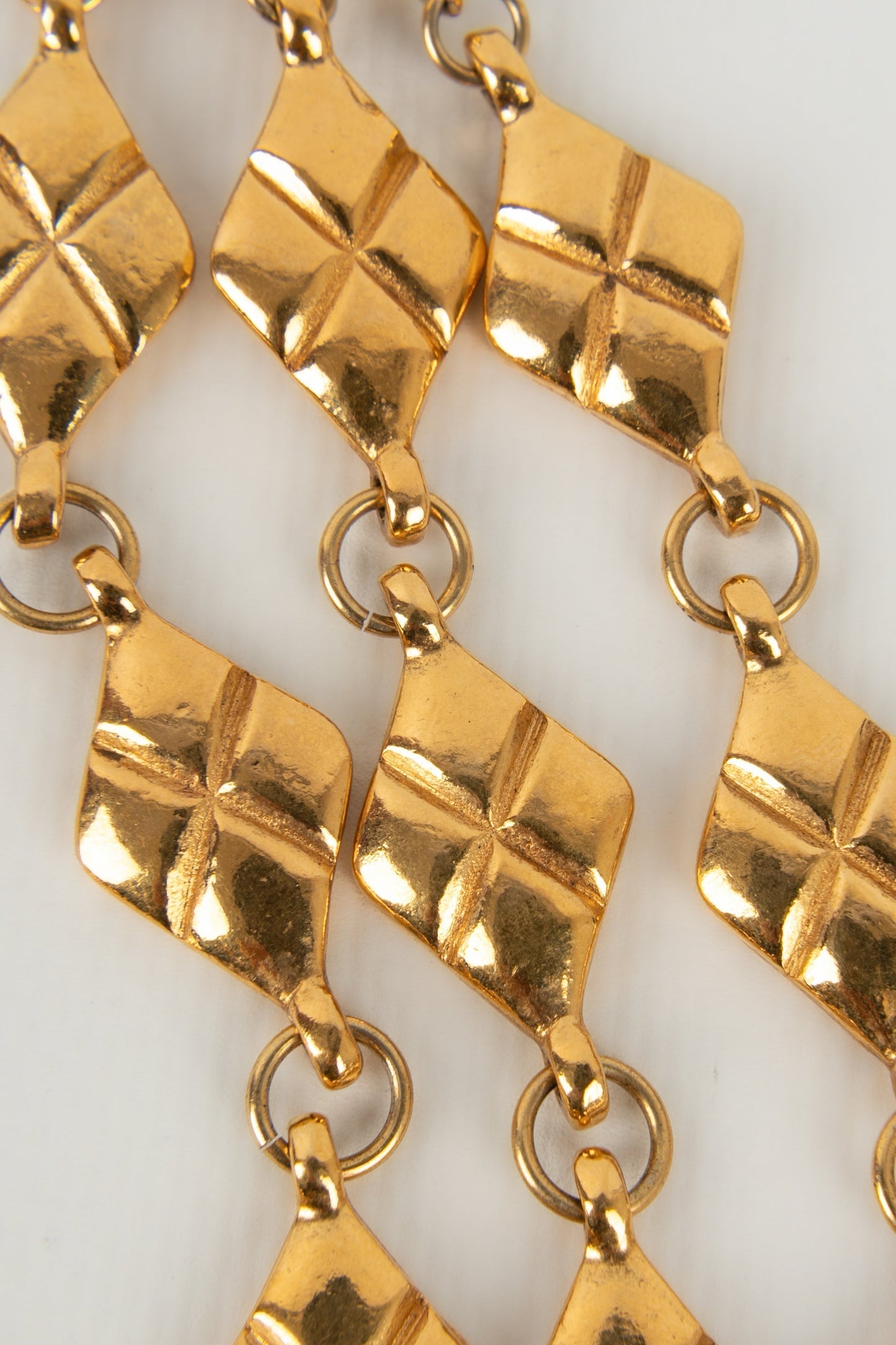 Collier dor Chanel 1990s