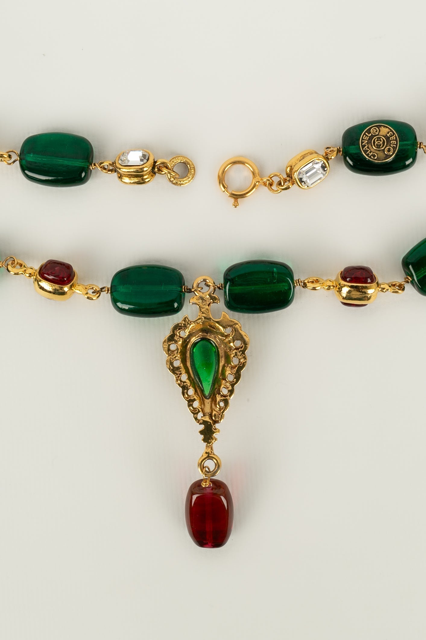 Collier byzantin Chanel