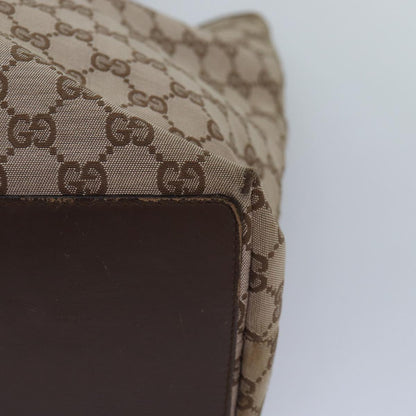 GUCCI GG Canvas Tote Bag Beige 002 1098  87340