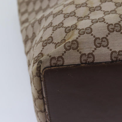 GUCCI GG Canvas Tote Bag Beige 002 1098  87340