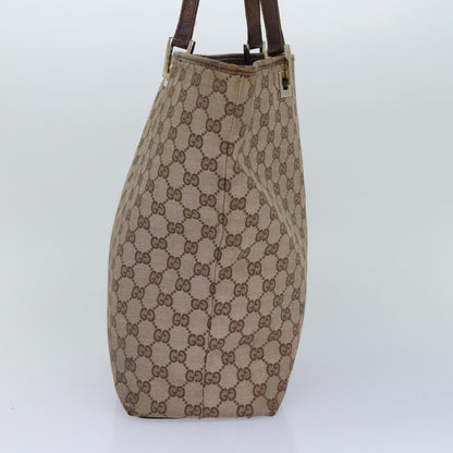 GUCCI GG Canvas Tote Bag Beige 002 1098  87340