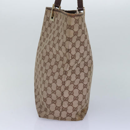 GUCCI GG Canvas Tote Bag Beige 002 1098  87340