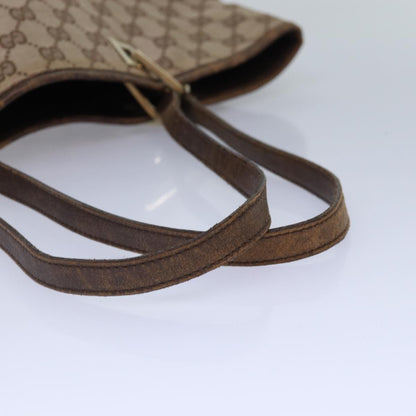 GUCCI GG Canvas Tote Bag Beige 002 1098  87340
