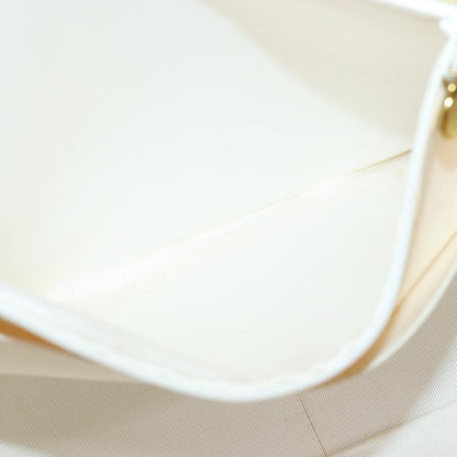 CHANEL Lip Tote Bag Enamel White Red CC 87655A