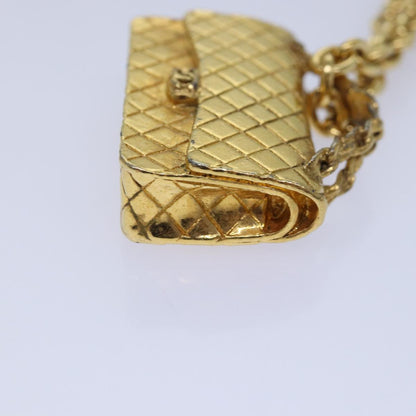 CHANEL Necklace Metal Gold CC 87804A