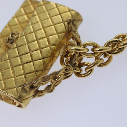 CHANEL Necklace Metal Gold CC 87804A