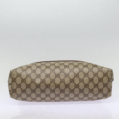 GUCCI GG Supreme Web Sherry Line Tote Bag PVC Beige Red 40 02 003  88155