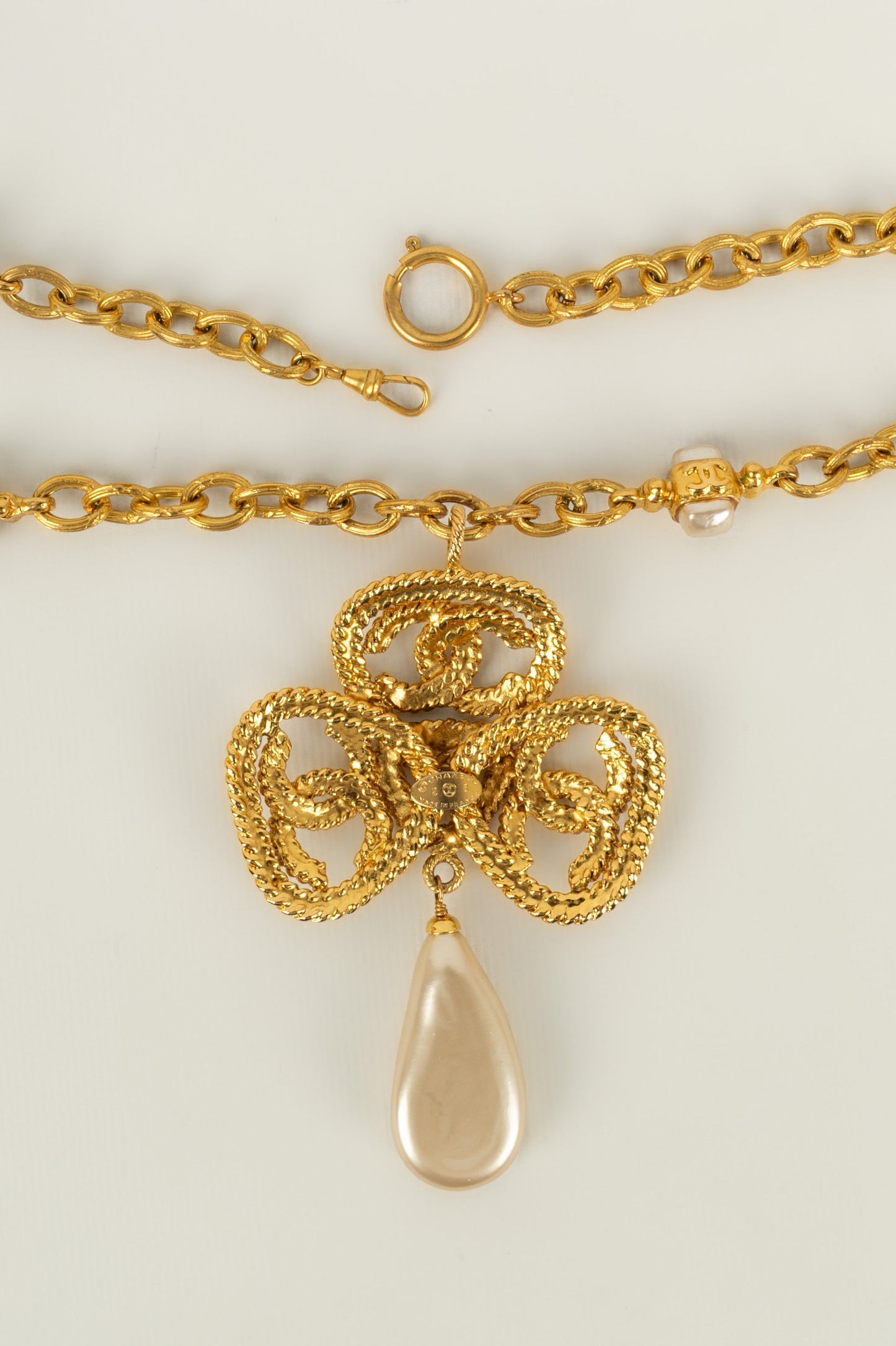 Collier pendentif Chanel 1990s