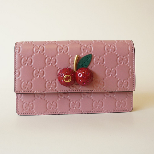 GG Guccissima Mini Cherry Chain Bag Shoulder Bag